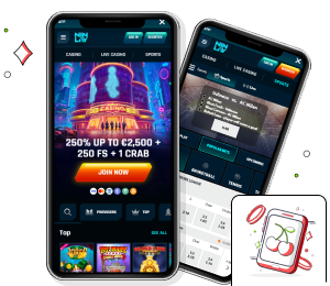 Versione mobile del casinò Ninlay